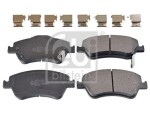 FEBI BILSTEIN  Piduriklotsi komplekt,ketaspidur 116296