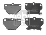 FEBI BILSTEIN Piduriklotsi komplekt,  ketaspidur 116306