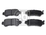 FEBI BILSTEIN Piduriklotsi komplekt,  ketaspidur 116309