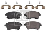 FEBI BILSTEIN Piduriklotsi komplekt, ketaspidur 116321