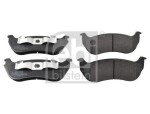 FEBI BILSTEIN Piduriklotsi komplekt,  ketaspidur 116335