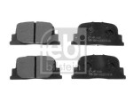 FEBI BILSTEIN Piduriklotsi komplekt,  ketaspidur 116356