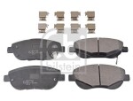 FEBI BILSTEIN Piduriklotsi komplekt,  ketaspidur 116371