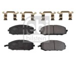 FEBI BILSTEIN Piduriklotsi komplekt,  ketaspidur 116377