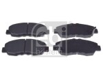 FEBI BILSTEIN Piduriklotsi komplekt,  ketaspidur 116408