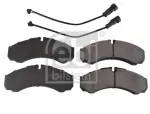 FEBI BILSTEIN Piduriklotsi komplekt,  ketaspidur 116409