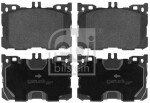 FEBI BILSTEIN  Piduriklotsi komplekt,ketaspidur 116428