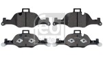 FEBI BILSTEIN Piduriklotsi komplekt, ketaspidur 116429