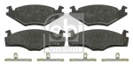FEBI BILSTEIN  Piduriklotsi komplekt,ketaspidur 16005