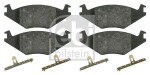 FEBI BILSTEIN Piduriklotsi komplekt,  ketaspidur 16011