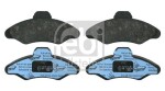 FEBI BILSTEIN Piduriklotsi komplekt,  ketaspidur 16038