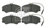 FEBI BILSTEIN Piduriklotsi komplekt,  ketaspidur 16049