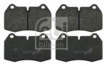 FEBI BILSTEIN Piduriklotsi komplekt, ketaspidur 16109