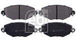 FEBI BILSTEIN Piduriklotsi komplekt,  ketaspidur 16402