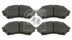 FEBI BILSTEIN Piduriklotsi komplekt,  ketaspidur 16498