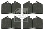 FEBI BILSTEIN Piduriklotsi komplekt,  ketaspidur 16516