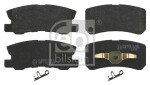 FEBI BILSTEIN  Piduriklotsi komplekt,ketaspidur 16583