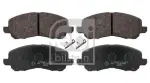 FEBI BILSTEIN Piduriklotsi komplekt,  ketaspidur 16644