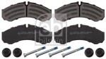 FEBI BILSTEIN Piduriklotsi komplekt,  ketaspidur 16704