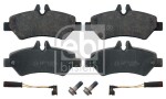 FEBI BILSTEIN Piduriklotsi komplekt, ketaspidur 16708