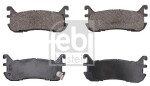 FEBI BILSTEIN Piduriklotsi komplekt, ketaspidur 170257