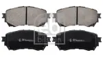 FEBI BILSTEIN Piduriklotsi komplekt,  ketaspidur 170297