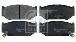 FEBI BILSTEIN Piduriklotsi komplekt,  ketaspidur 170657