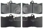 FEBI BILSTEIN Piduriklotsi komplekt,  ketaspidur 170668