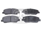FEBI BILSTEIN Piduriklotsi komplekt,  ketaspidur 170888