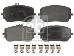 FEBI BILSTEIN Комплект тормозных колодок,  дисковый тормоз 184232