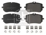 FEBI BILSTEIN Piduriklotsi komplekt,  ketaspidur 186403