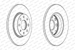 FERODO Piduriketas PREMIER Coat+ disc DDF1784C