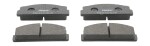 FERODO Piduriklotsi komplekt,  ketaspidur PREMIER ECO FRICTION FDB29