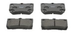 FERODO Piduriklotsi komplekt,  ketaspidur PREMIER ECO FRICTION FDB4001
