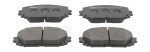 FERODO Piduriklotsi komplekt,  ketaspidur PREMIER ECO FRICTION FDB4081