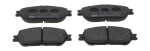 FERODO Piduriklotsi komplekt,  ketaspidur PREMIER ECO FRICTION FDB4126