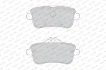 FERODO Piduriklotsi komplekt,  ketaspidur PREMIER ECO FRICTION FDB4701