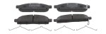FERODO Piduriklotsi komplekt,  ketaspidur PREMIER ECO FRICTION FDB5226
