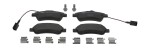 FERODO Piduriklotsi komplekt,  ketaspidur PREMIER ECO FRICTION FVR4910