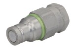 FASTER FFH06 38GAS MV / hydraulic connection plug, connection type: push-in, connection size: 3/8inch 3/8inch bspp iso stardard: 1179-1 50i/min