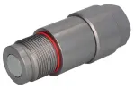 Hydraulic coupler plug 1 1/4inch BSPP (slotted)