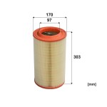 FILTRON Õhufilter AR 316/1