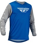 FLY FLY 376-9222X / t-shirt off road terrain fly racing f-16 color gray/blue, size 2xl