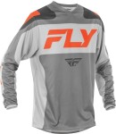 FLY FLY 378-921S / t-shirt off road terrain fly racing f-16 color gray/orange, size s