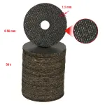 lõikeketas õhukesele materjalile, suure jõudlusega, ø 50mm, 1,1mm, 50-ne pakk