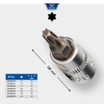 1/4" torx kruvikeeraja otsak