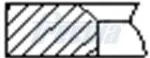 FRECCIA  Kolvirõngakomplekt FR10-127400