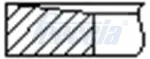 FRECCIA  Kolvirõngakomplekt FR10-382200