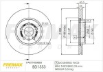 FREMAX Тормозной диск BD-1553