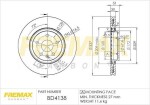 FREMAX Тормозной диск BD-4138